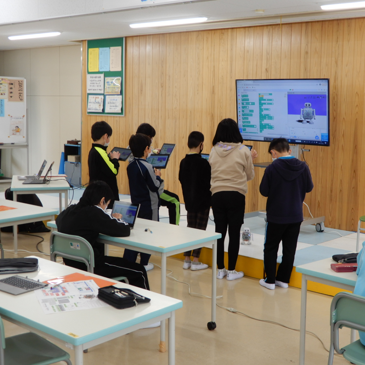 教室での活用シーン