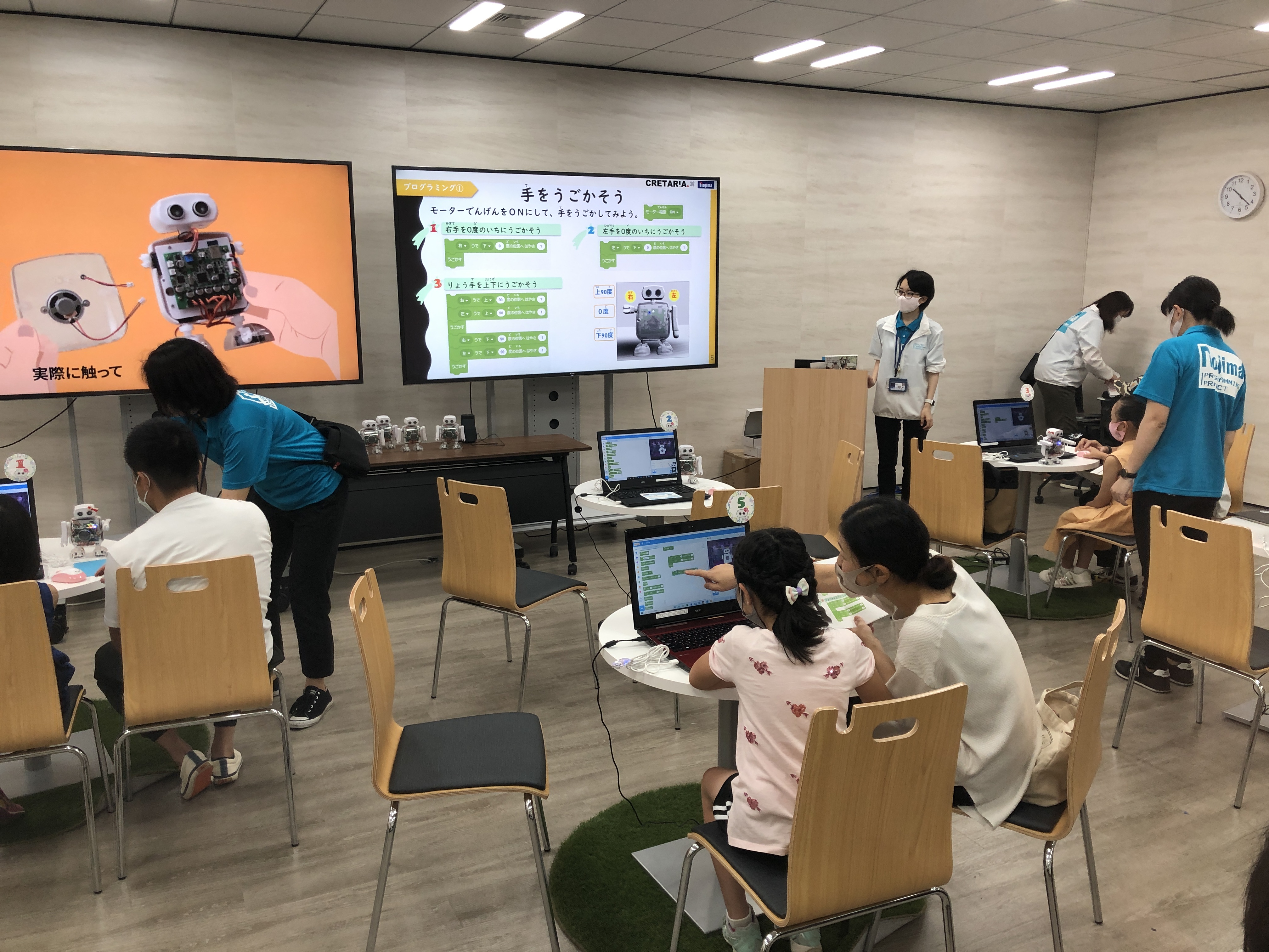 小学校での授業の様子